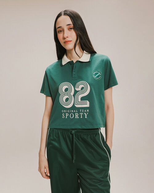 Playera Polo Boxy